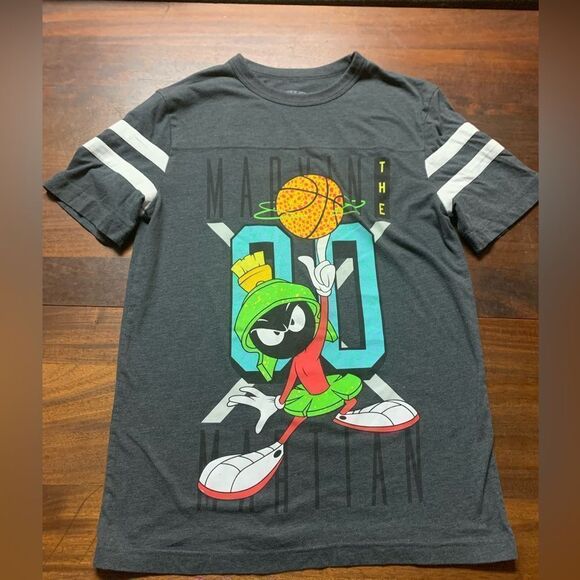 Looney Tunes Marvin the Martian Small Ladies Shirt 90s Y2K Cartoons - Picture 1 of 6